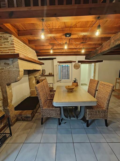 Logement Entier Style Chalet - 1 A 5 Pers - Лангон Екстериор снимка